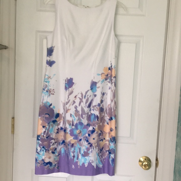 NWOT Watercolor Dress - Picture 2 of 6